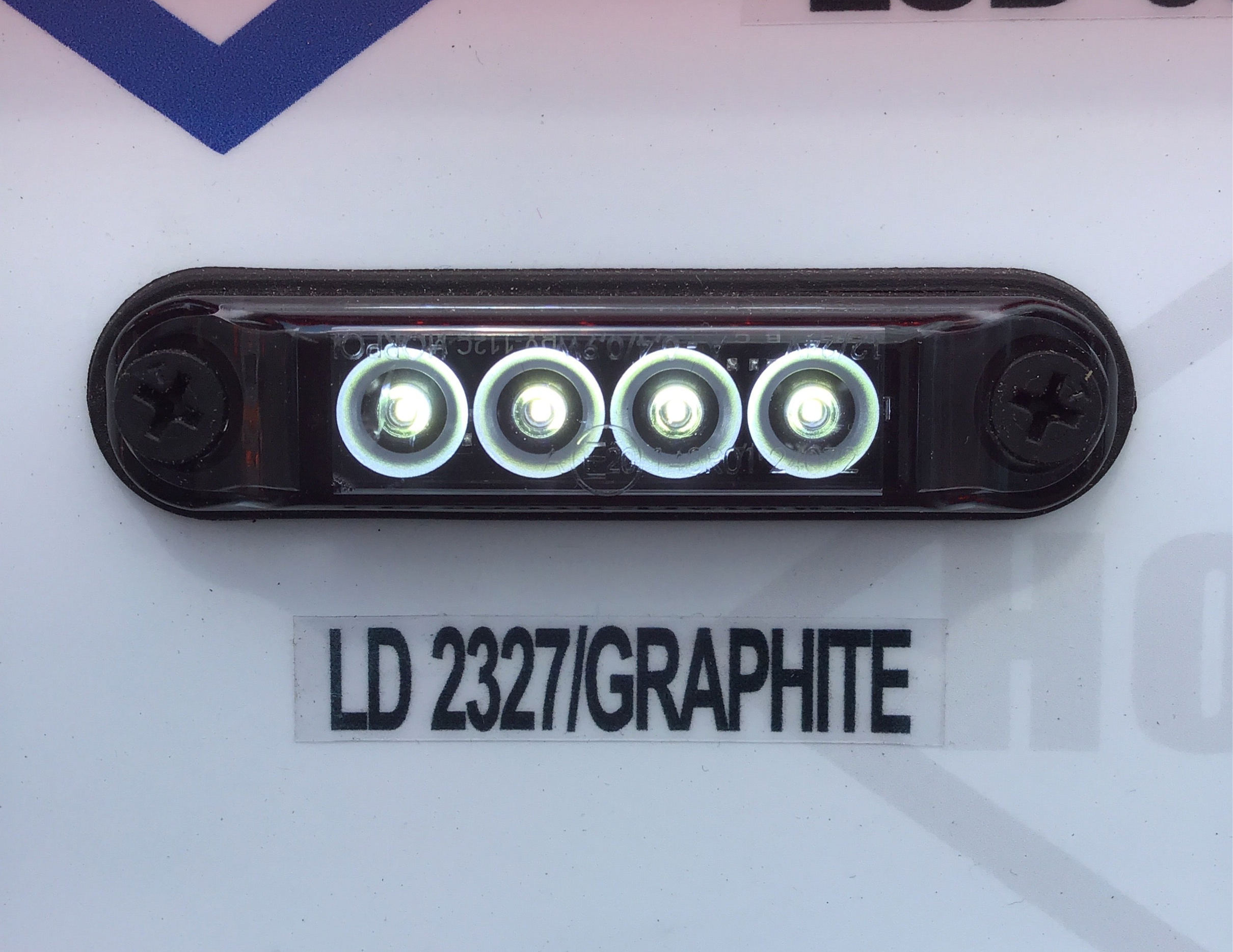 Truck side marker light LED from Horpol LD 2327 (Black)