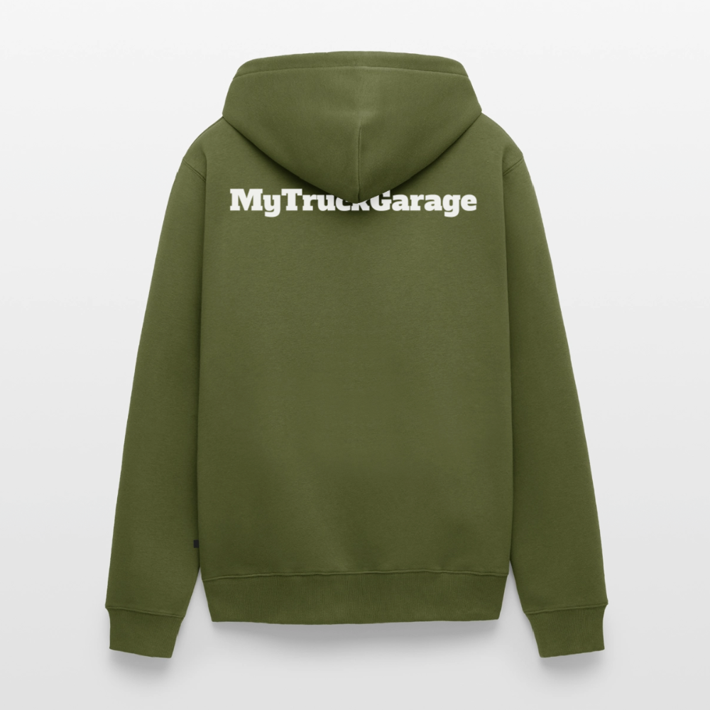 MyTruckGarage Premium Kapuzenjacke – Herren Hoodie - Khaki