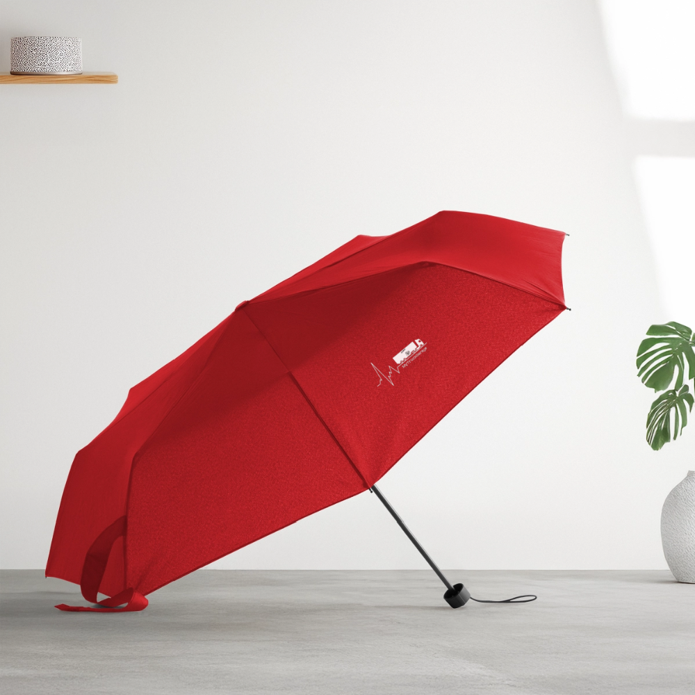 MyTruckGarage Regenschirm – Kompakt & Taschenformat - Rot