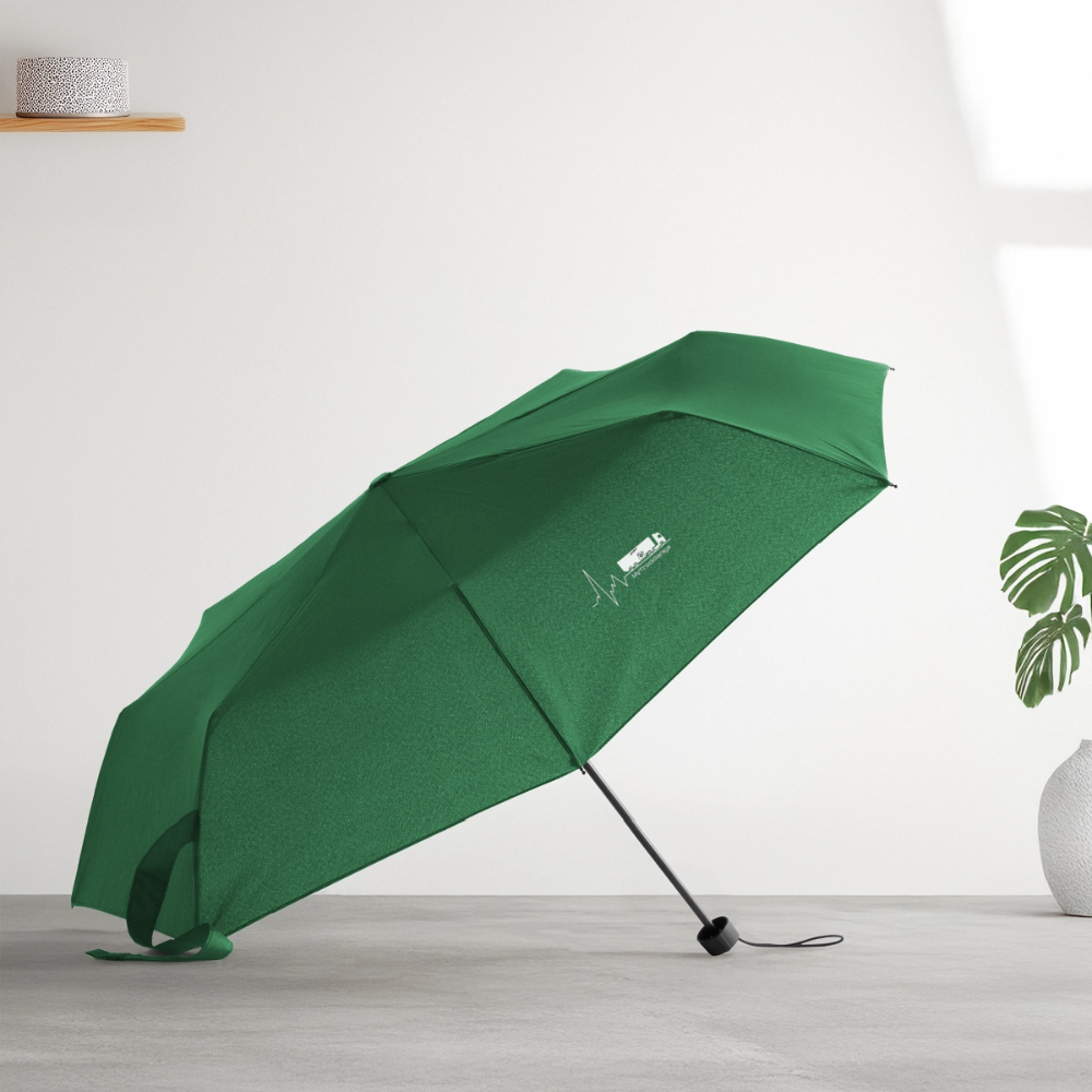 MyTruckGarage Regenschirm – Kompakt & Taschenformat - Flaschengrün