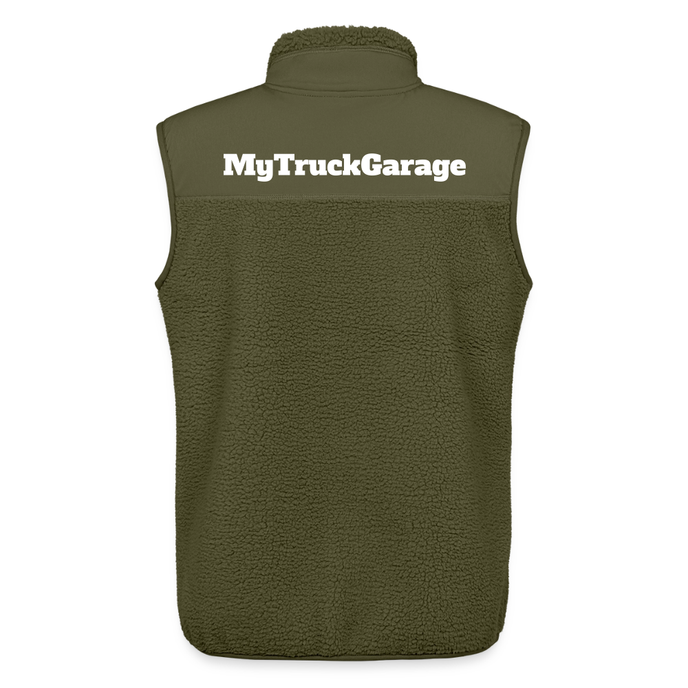 MyTruckGarage Sherpaweste – Stanley/Stella Unisex Fleeceweste - Khaki