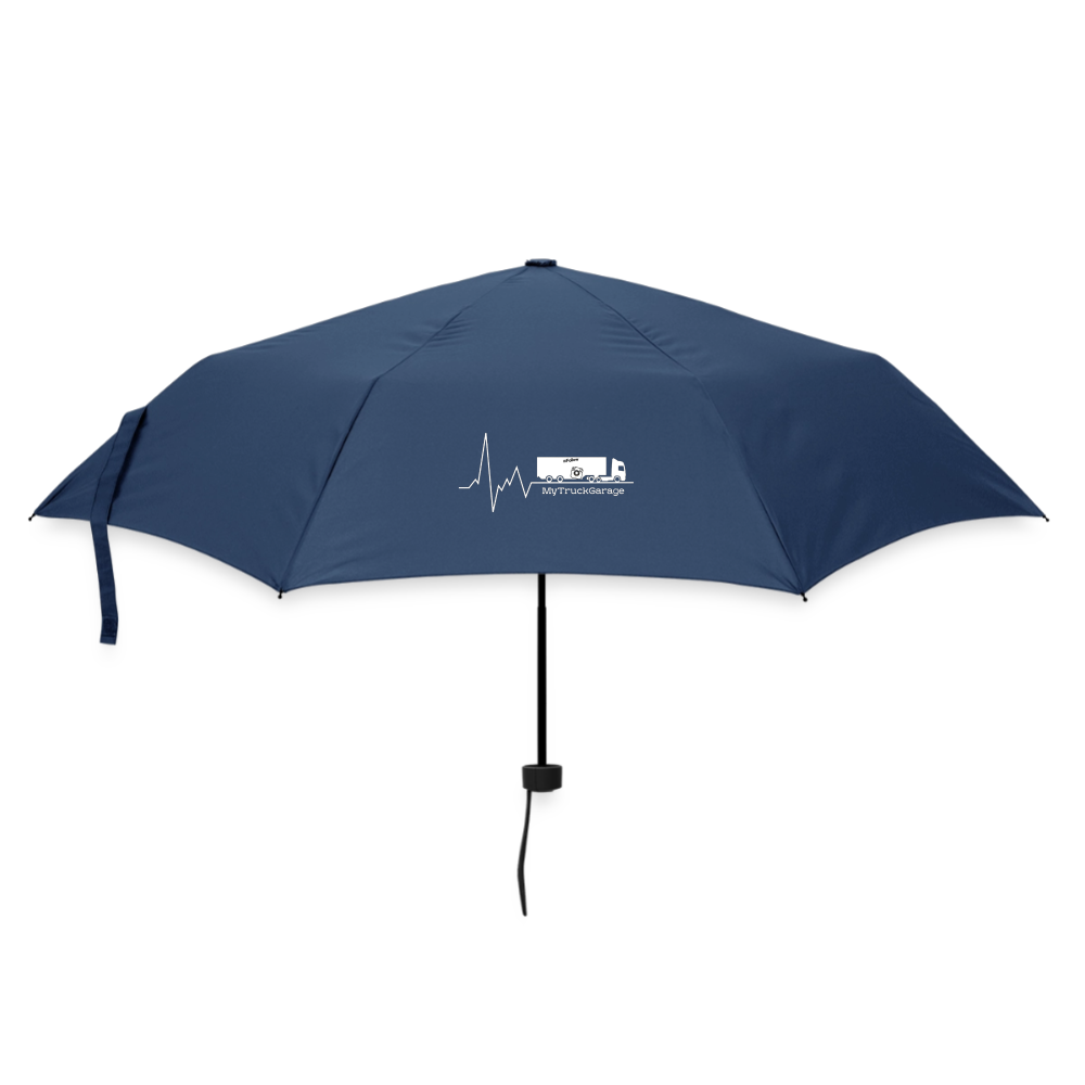 MyTruckGarage Regenschirm – Kompakt & Taschenformat - Navy