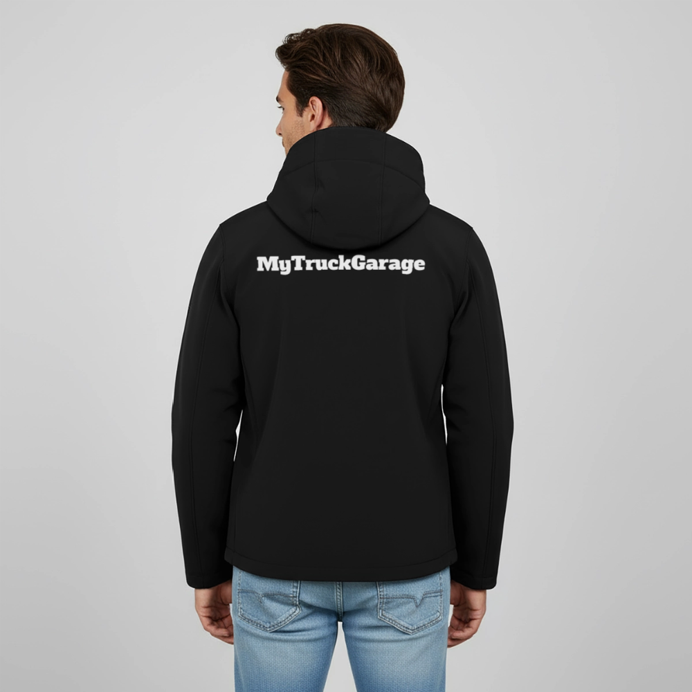 MyTruckGarage Softshell-Jacke – Stanley/Stella Recycled Herren - Schwarz