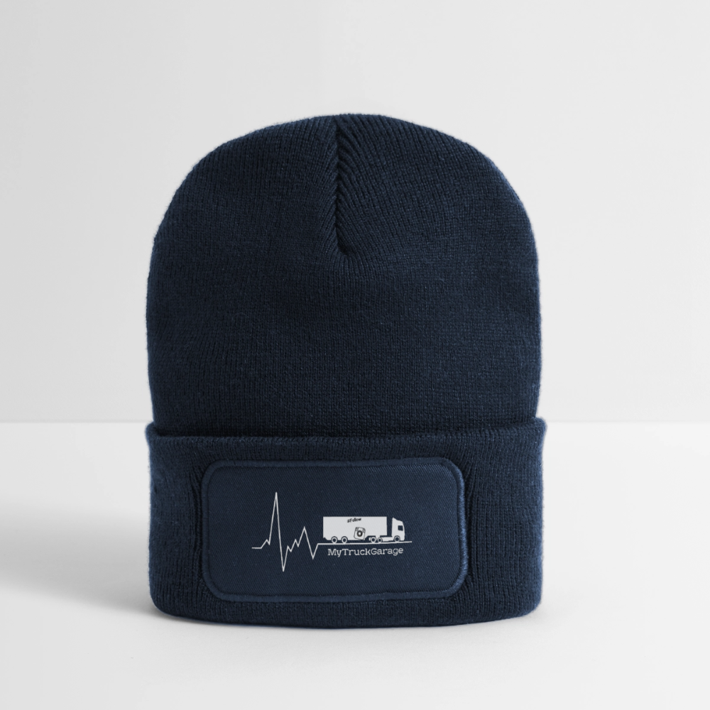 Wintermütze für Trucker & Outdoor - MyTruckGarage Beanie - French Navy