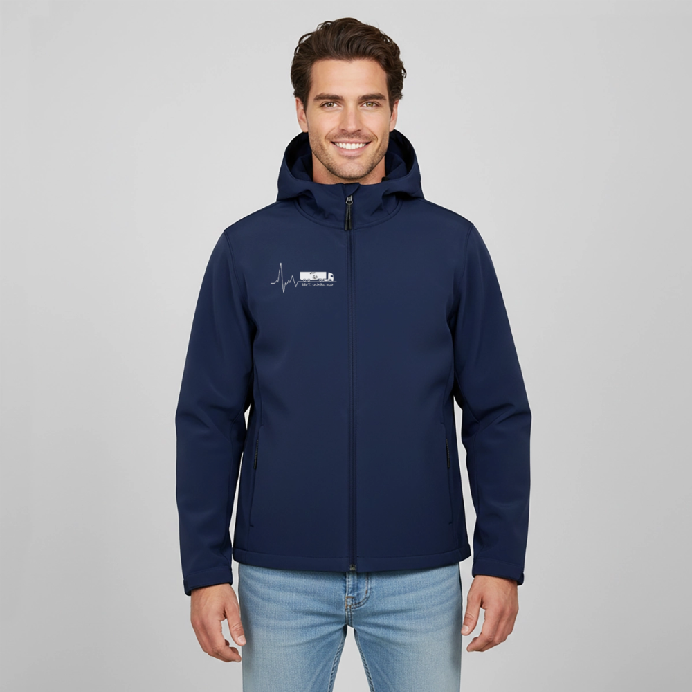 MyTruckGarage Softshell-Jacke – Stanley/Stella Recycled Herren - Navy