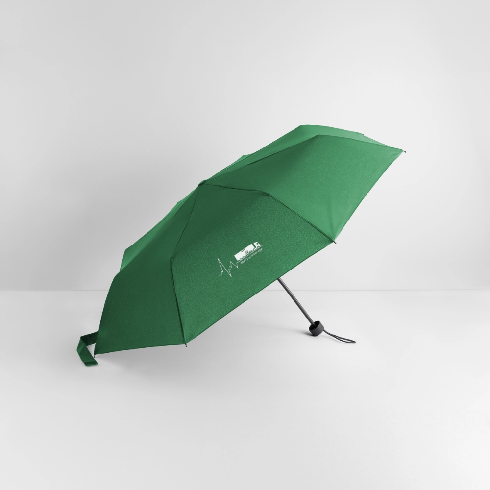 MyTruckGarage Regenschirm – Kompakt & Taschenformat - Flaschengrün