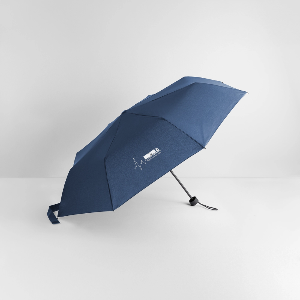 MyTruckGarage Regenschirm – Kompakt & Taschenformat - Navy