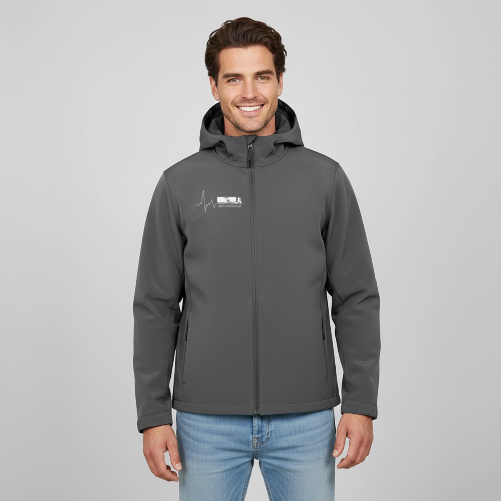 MyTruckGarage Softshell-Jacke – Stanley/Stella Recycled Herren - Anthrazit