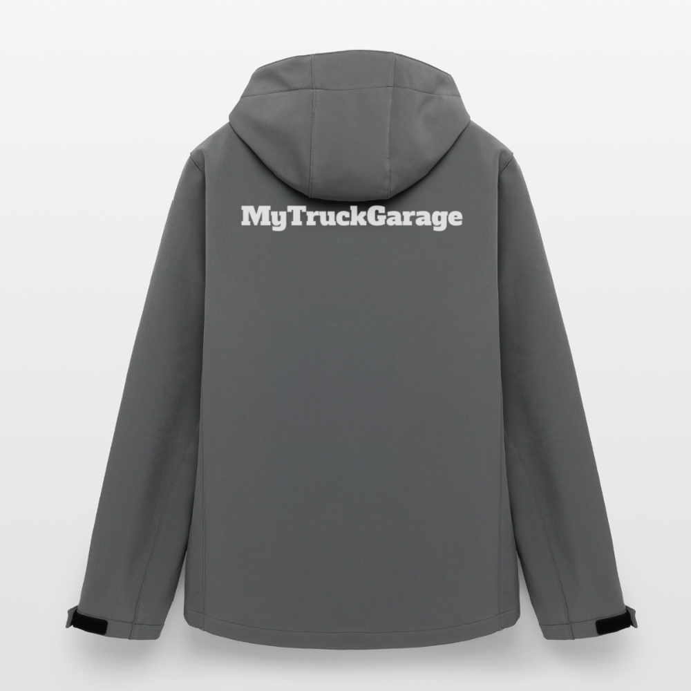 MyTruckGarage Softshell-Jacke – Stanley/Stella Recycled Herren - Anthrazit