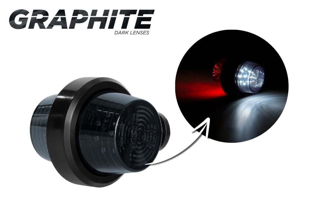Black Lkw Seitenmarkierungsleuchte LED von Horpol LD 2588