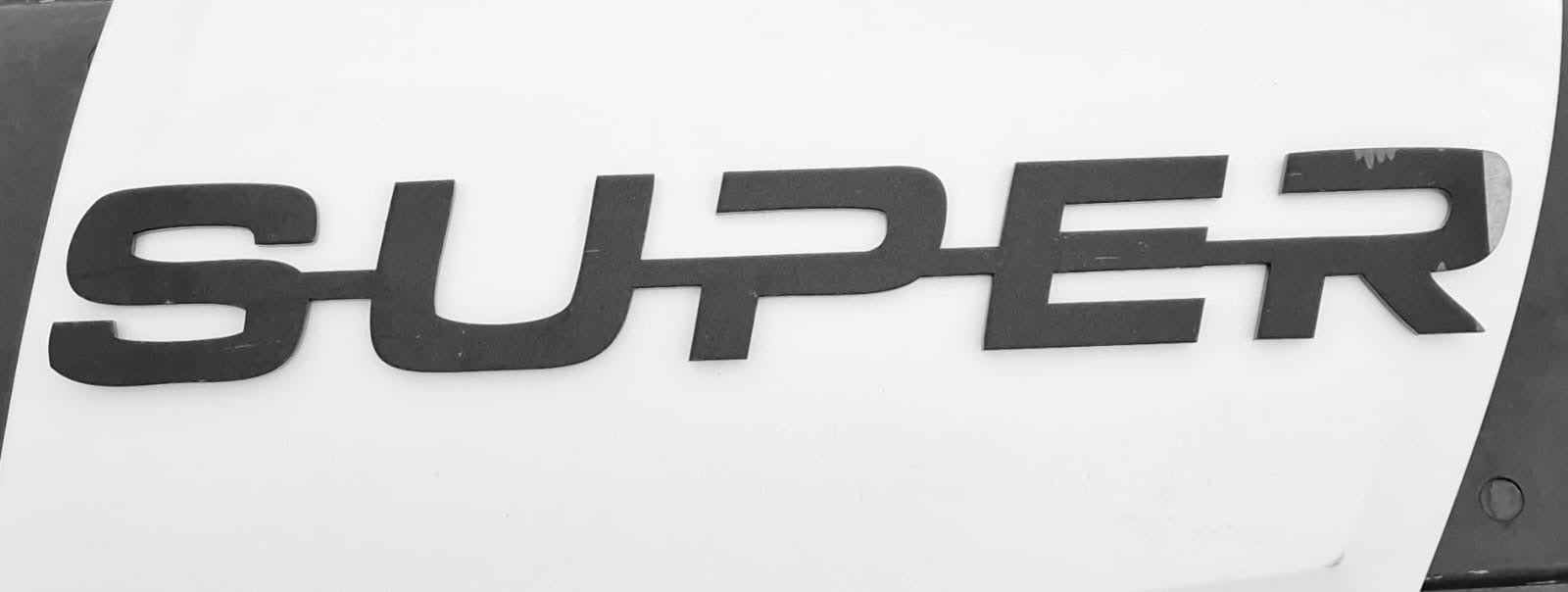 Scania sign "Super" (without LED)