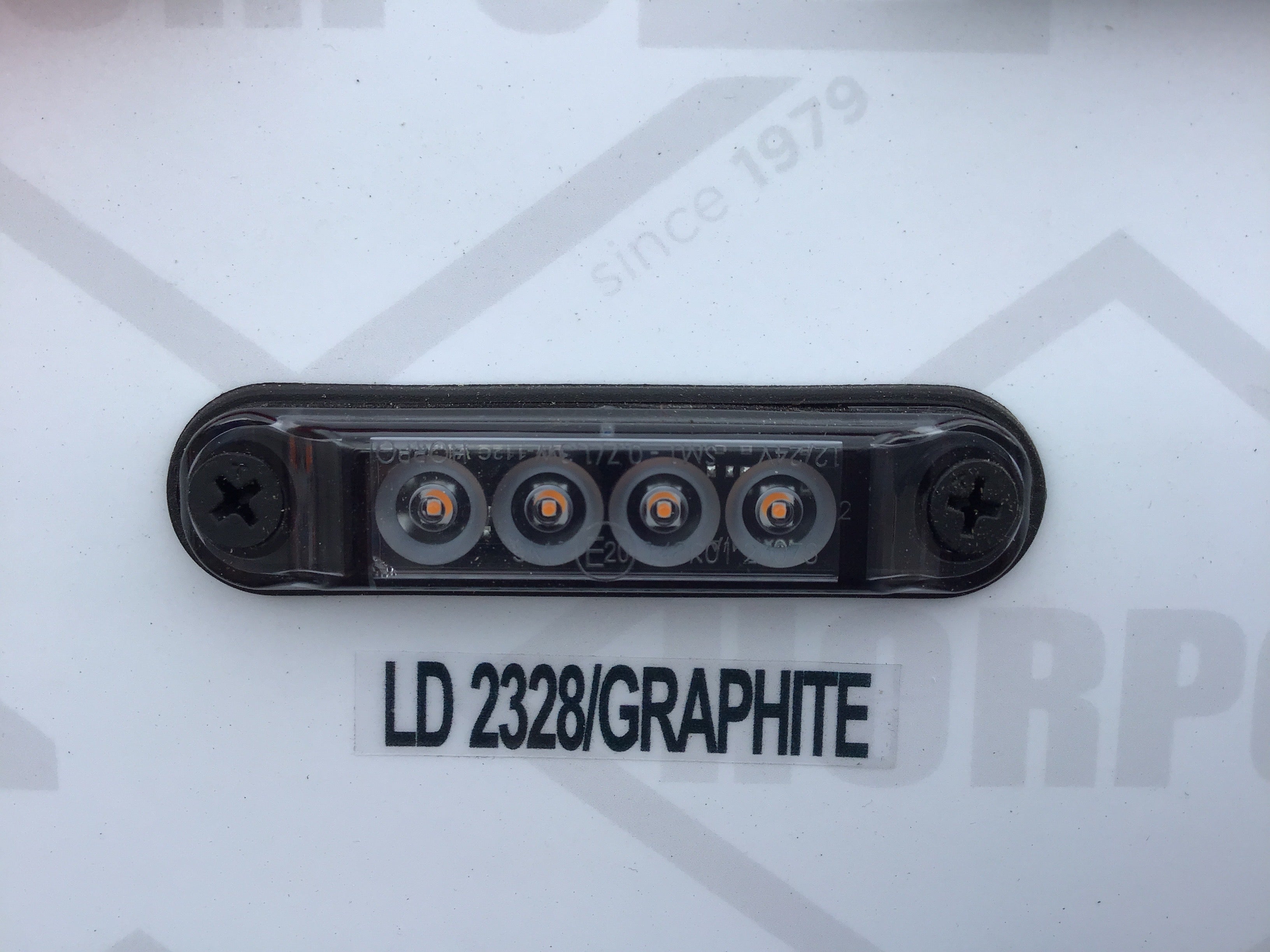 Truck side marker light LED from Horpol LD 2328 Black