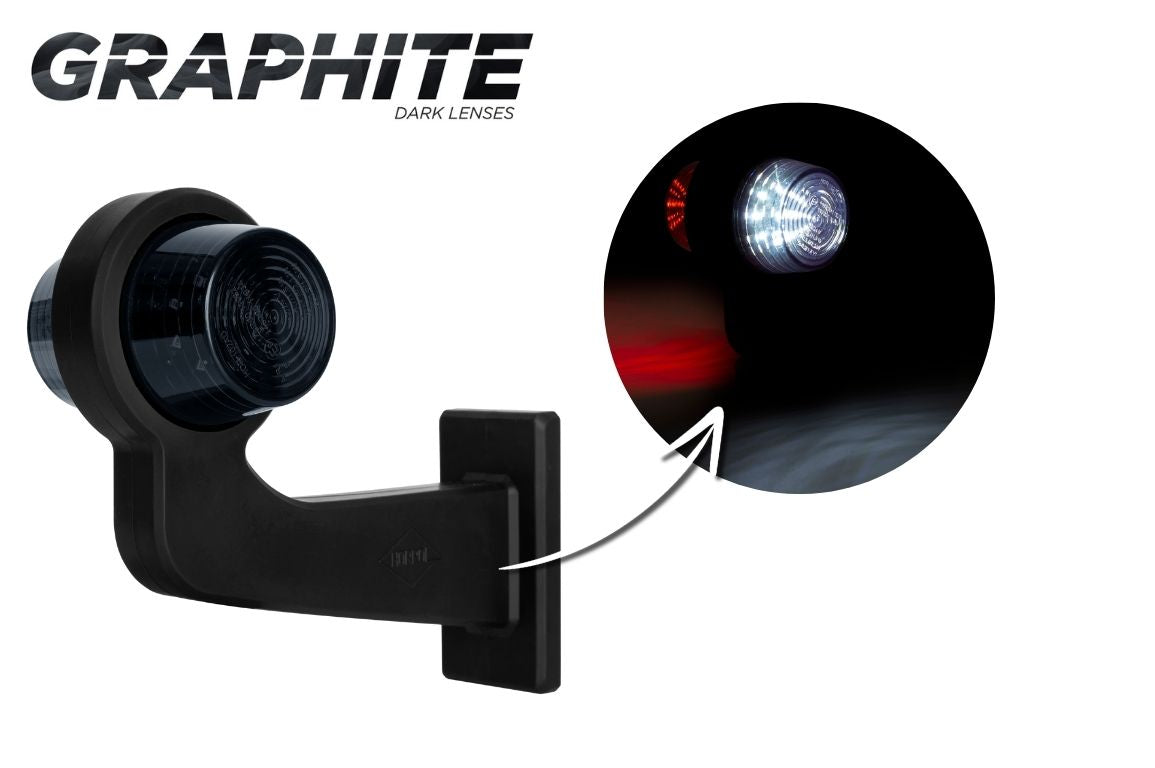 Black Lkw Seitenmarkierungsleuchte LED von Horpol LD 2587 (rechts)