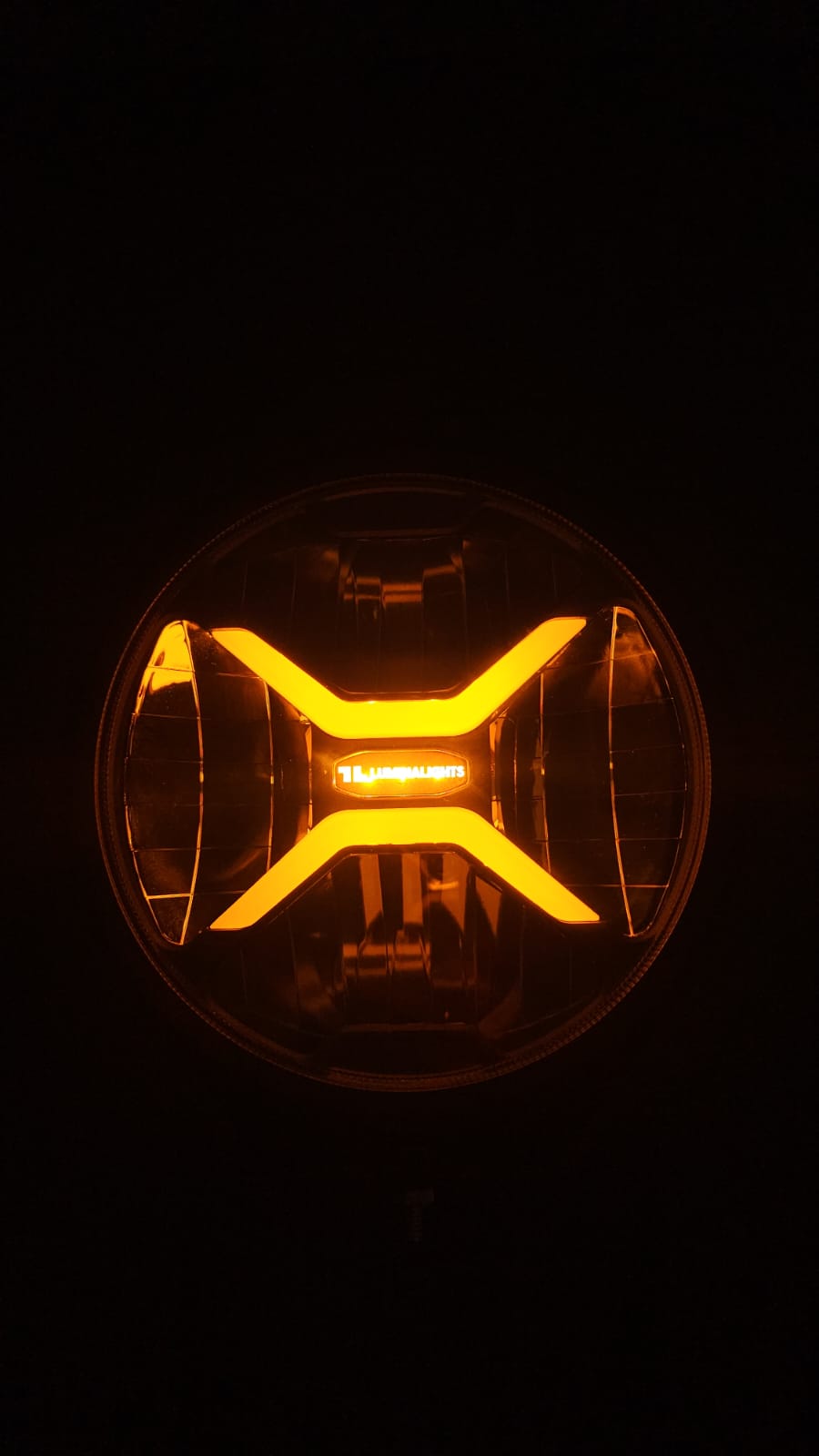 LED headlights - LuminaLights (Orange+White)