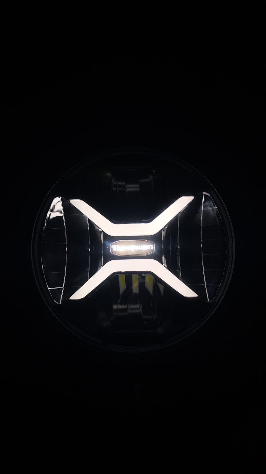 LED headlights - LuminaLights (Orange+White)