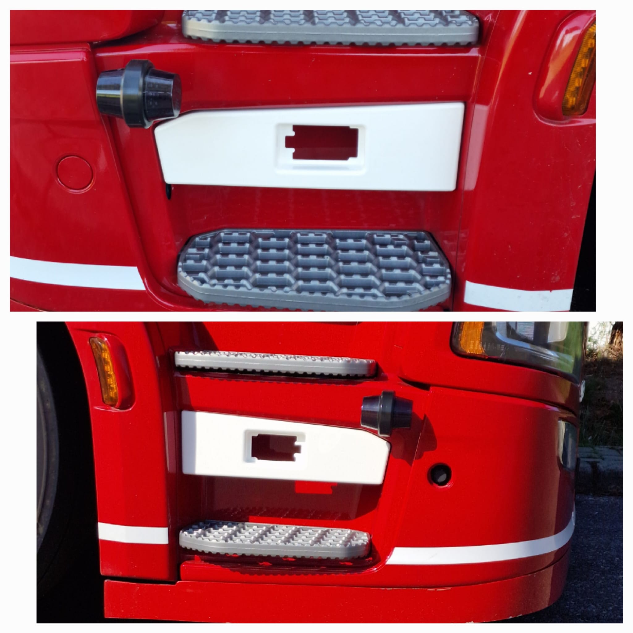 Positionslampenhalter GFK für Scania NextGen – 2er Set Step Halter links & rechts