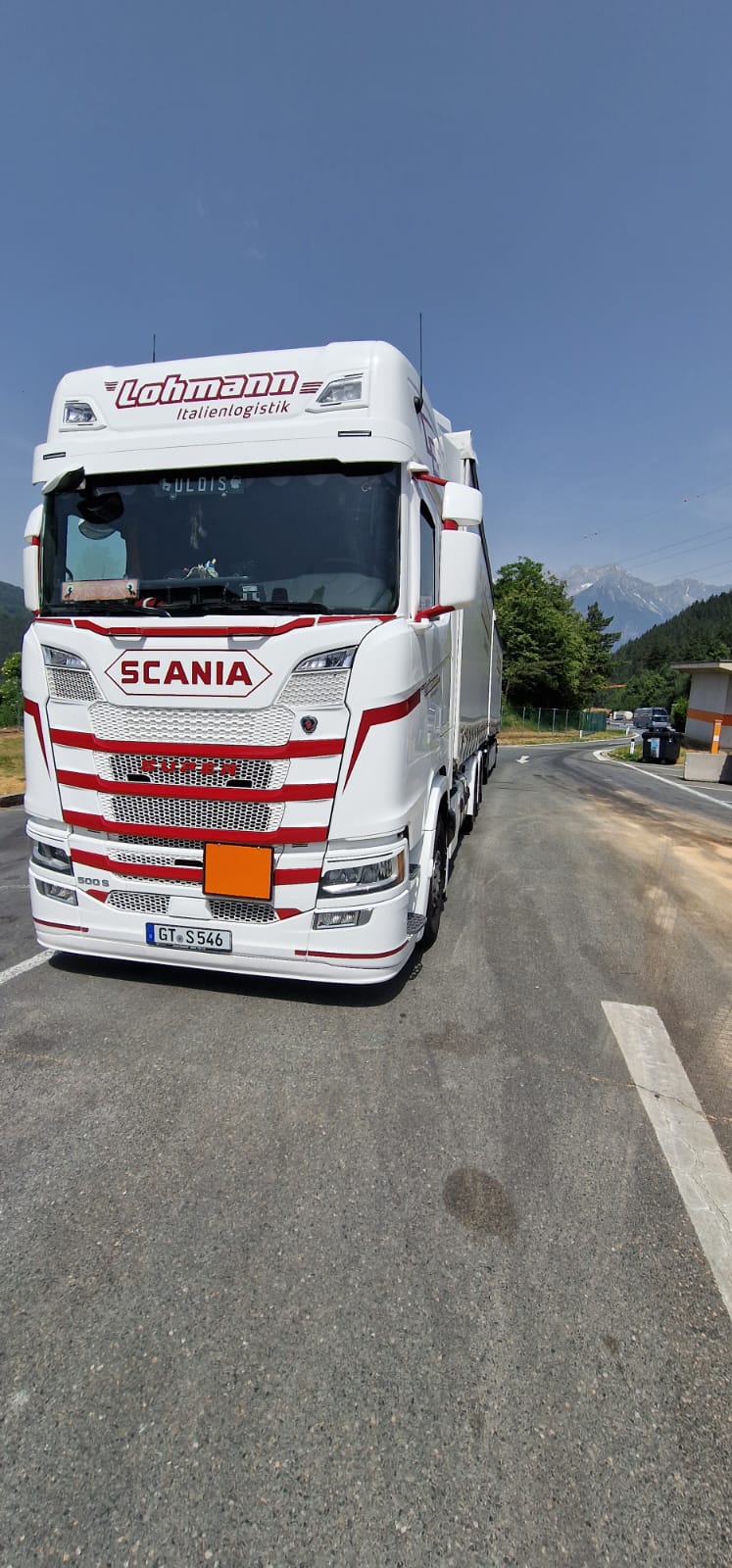 Scania Frontspoiler "Lippe" für NG Typ 2