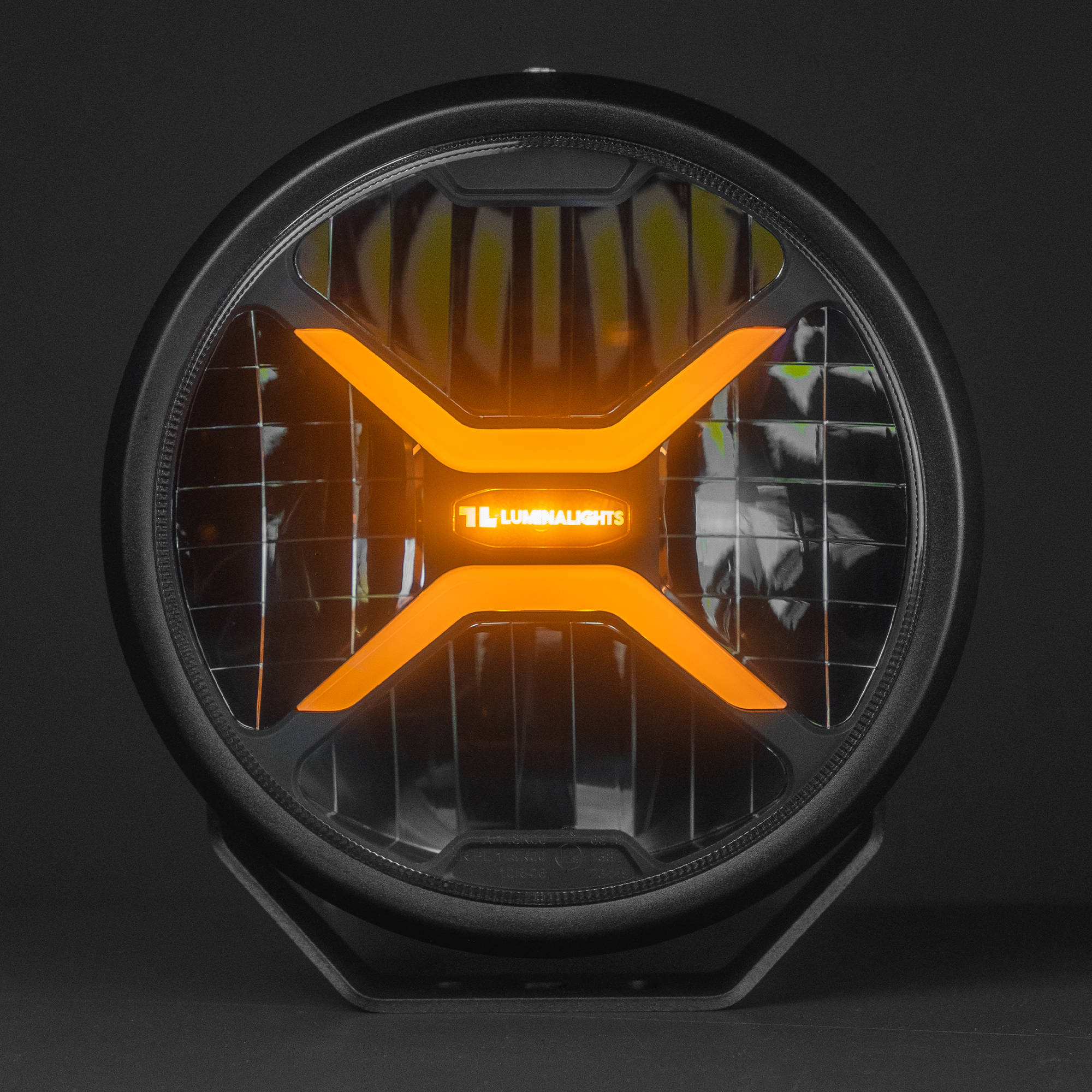 Led Scheinwerfer - LuminaLights (Orange+Weiß)