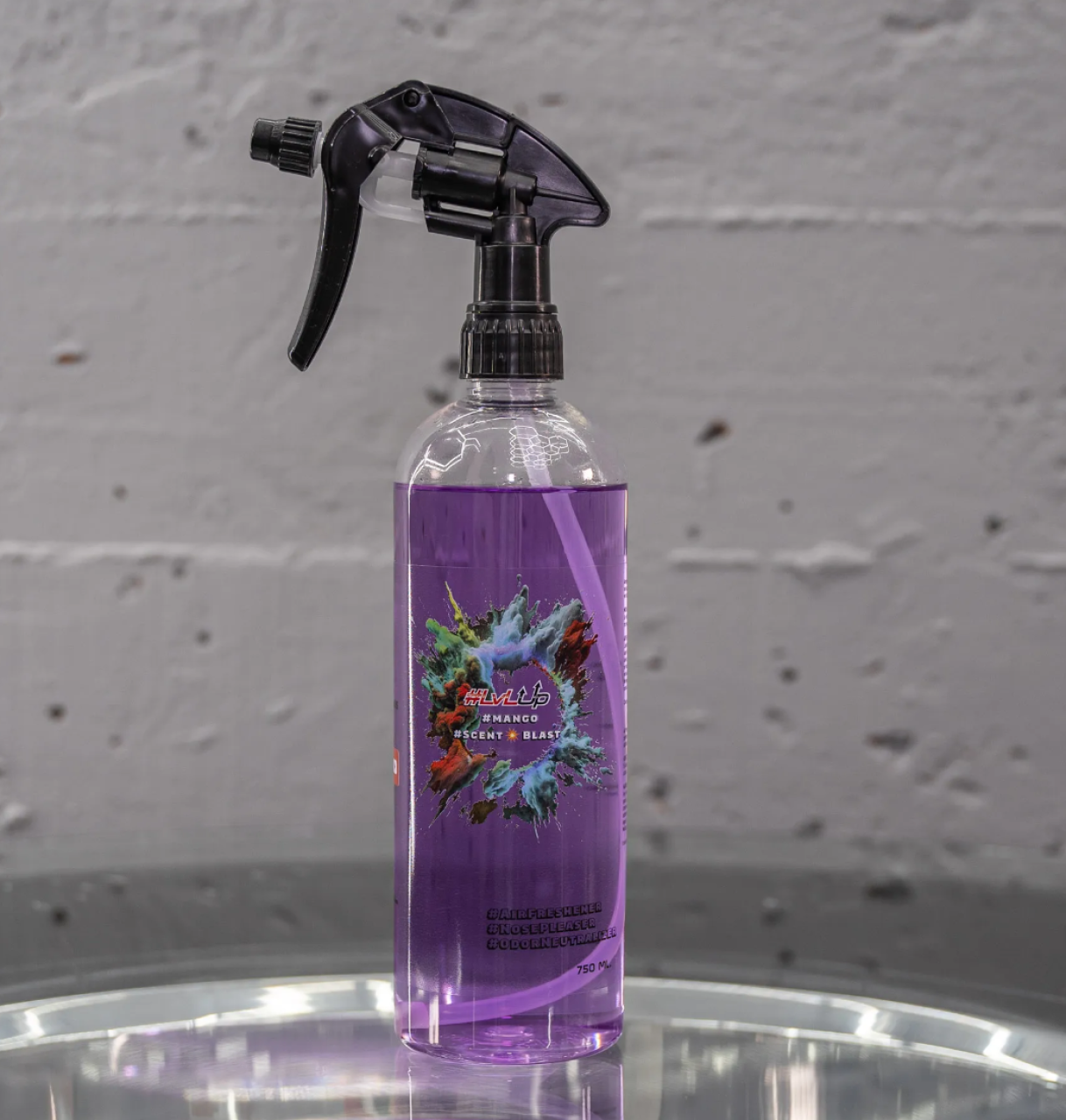 LVL UP Scent Blast Mango 750ml – Autoparfum Duftspray | Fruchtiger Mango Auto Duft & Geruchsneutralisierer