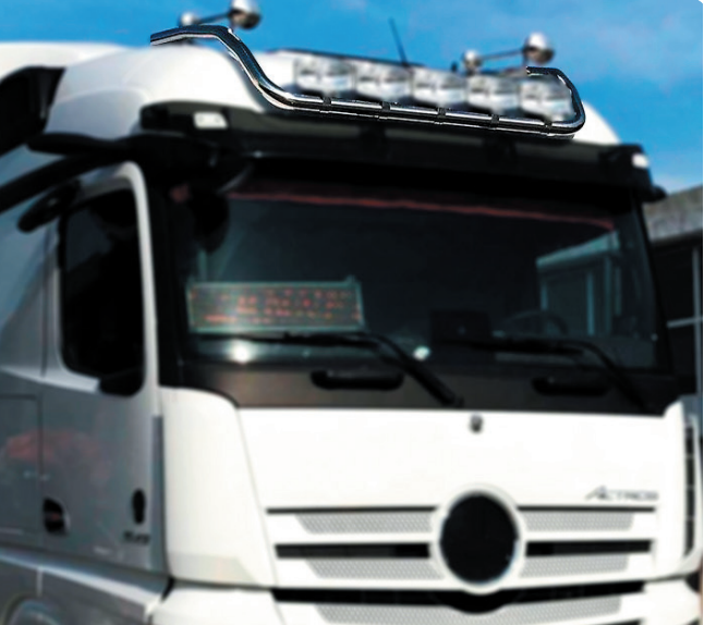 Lamp bracket standard for Mercedes MP4 and MP5