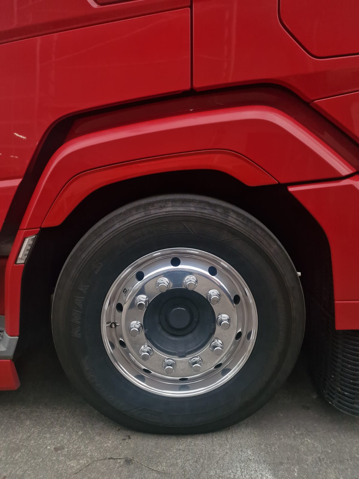 DAF NG fender extension