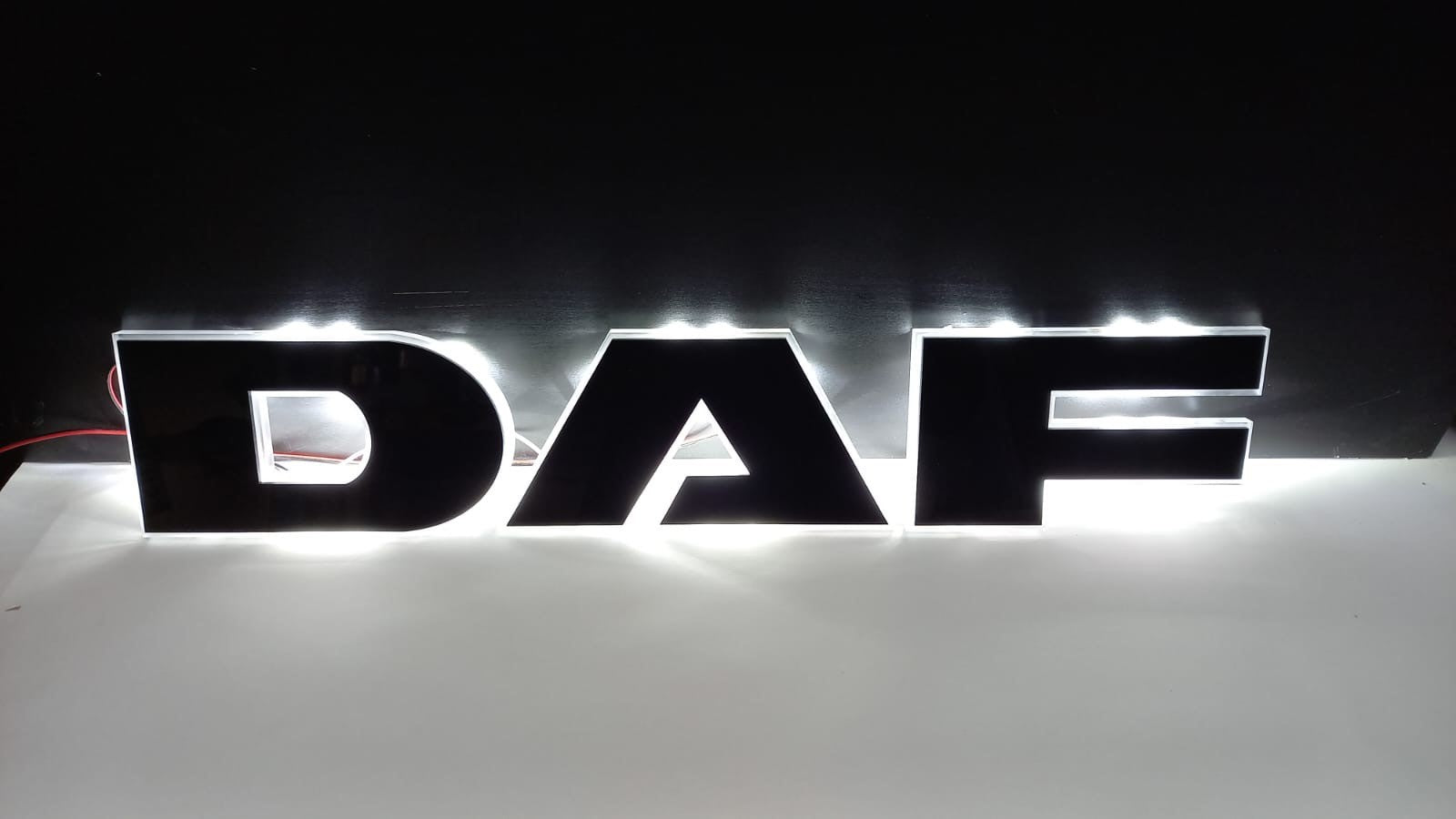 LED Schild beleuchtet (orange oder weiß) - Passend für DAF, Drittanbieter
