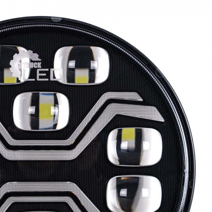 LED Zusatzscheinwerfer X‑SPIDER TOXIC 12–24 V – Fahrlicht, Positionslicht & Stroboskop (ECE geprüft)