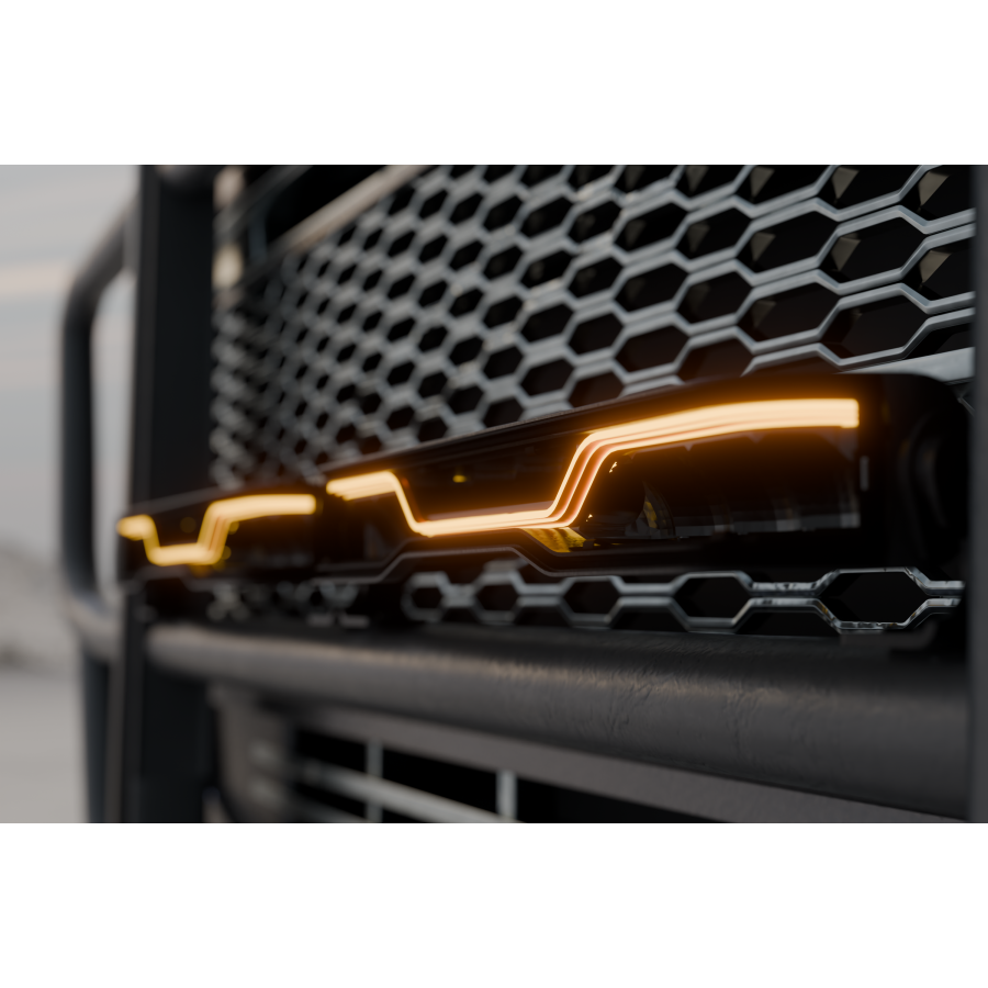 LED Lightbar X‑SPIDER VENOM 12–24 V – 3‑in‑1 Fahrlicht, Positionslicht & Stroboskop (ECE, 108 LEDs)