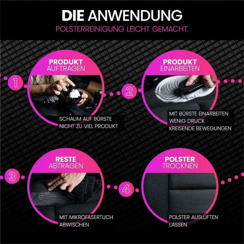 Nuke Guys Polsterreiniger Foam 150ml – Polsterschaum für Auto & Textilien
