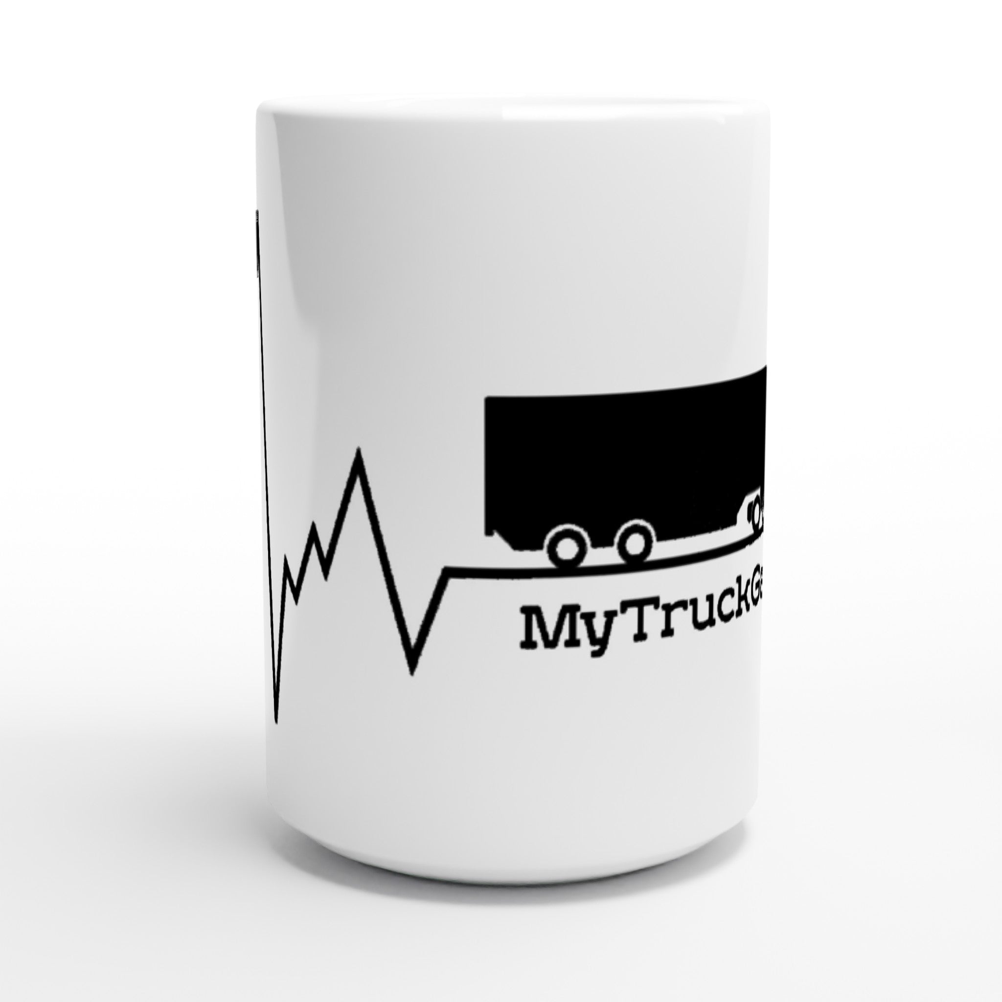 White ceramic mug 440ml