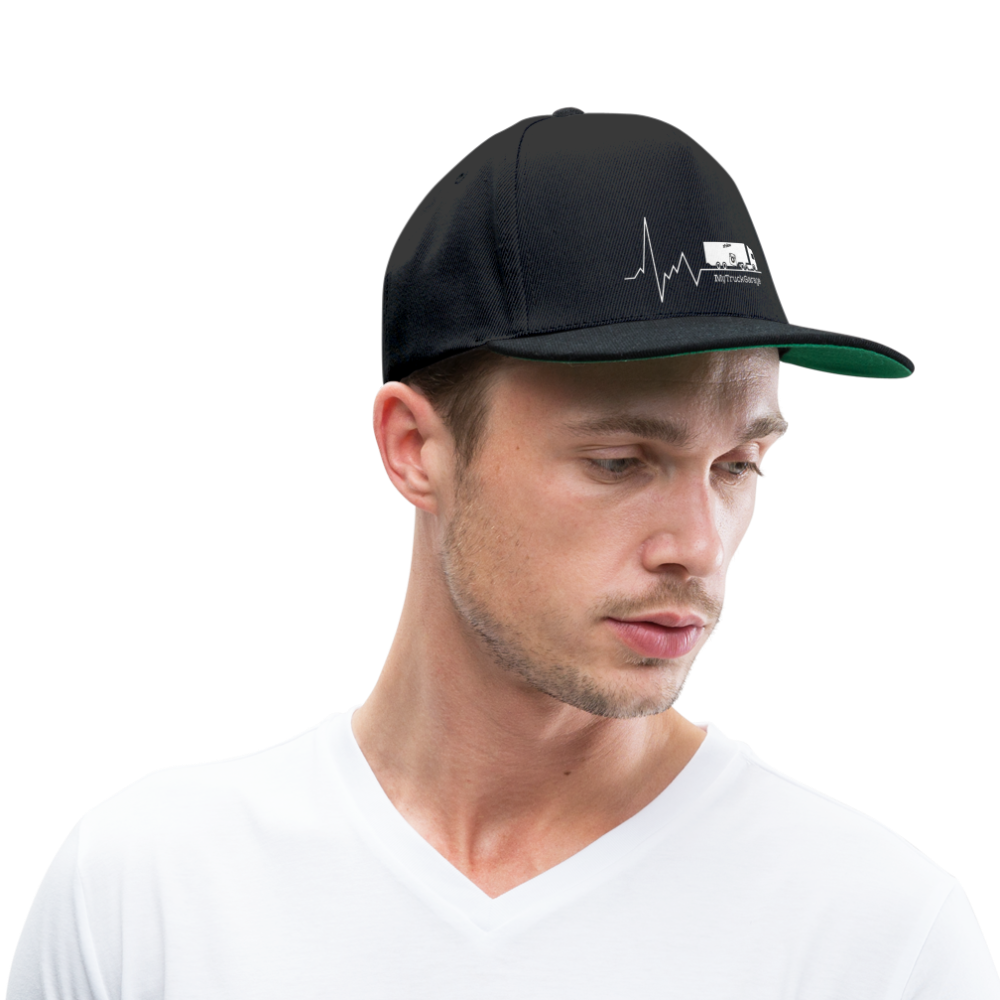 Snapback Cap - Schwarz/Schwarz