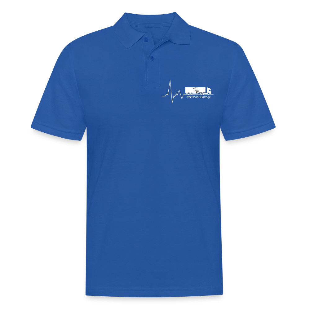 Männer Poloshirt - Royalblau