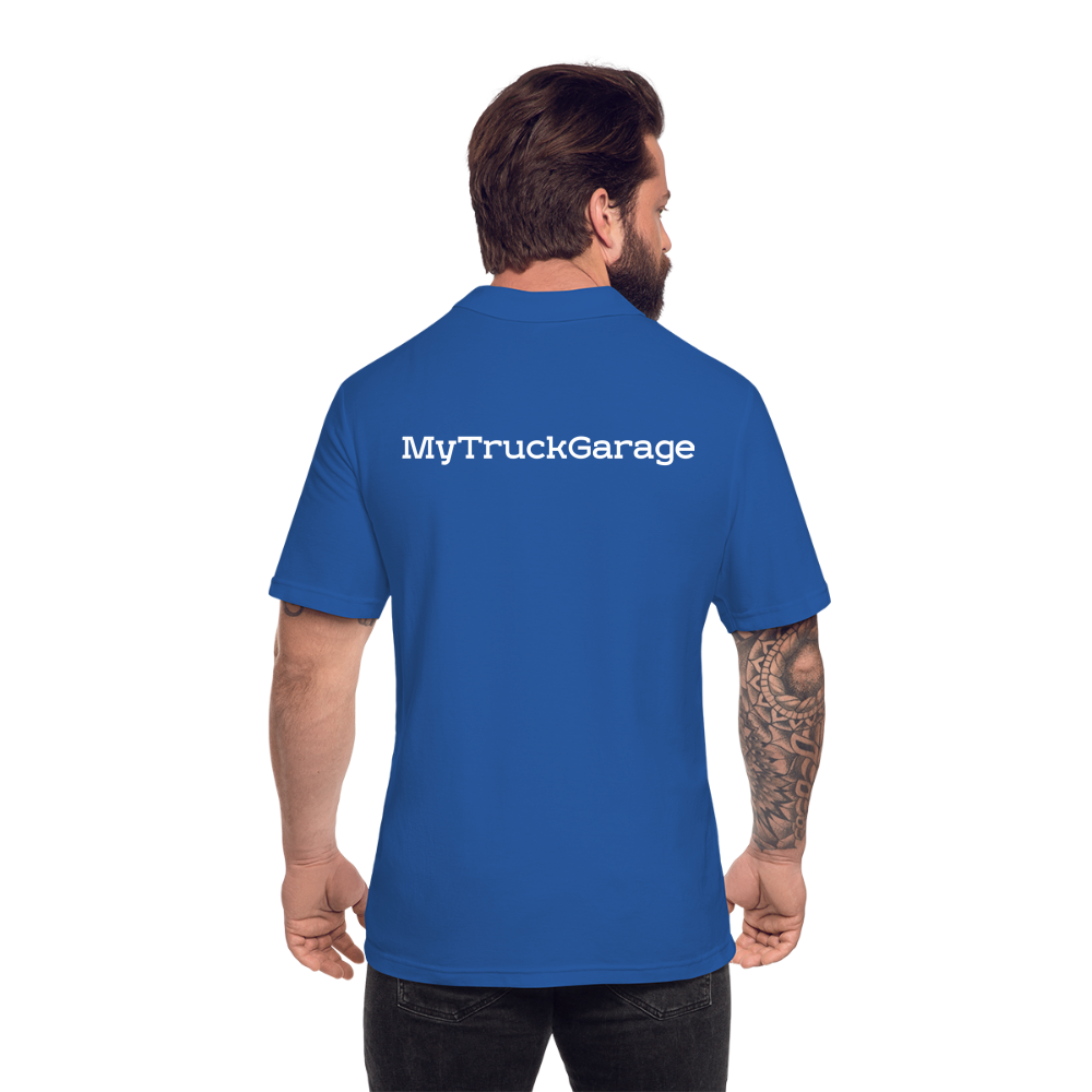 Männer Poloshirt - Royalblau