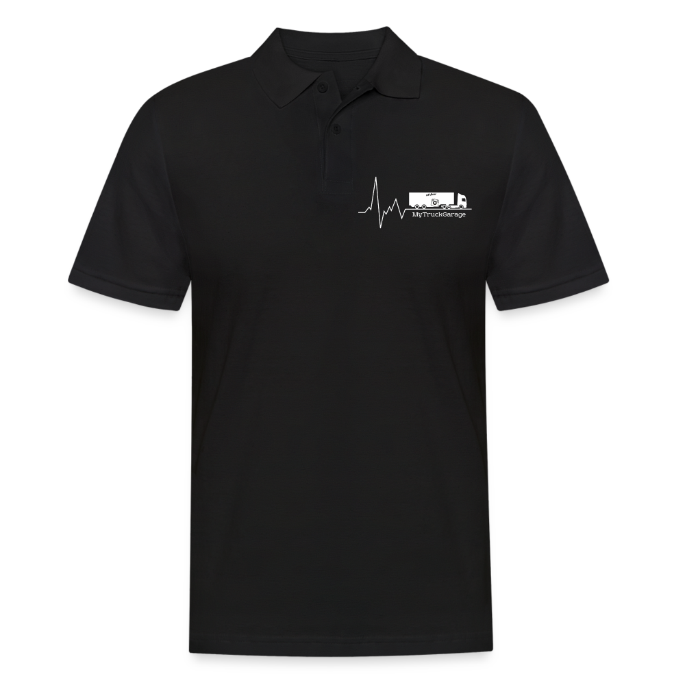 Männer Poloshirt - Schwarz