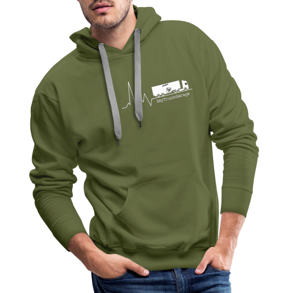 Men’s Premium Hoodie - Olivgrün