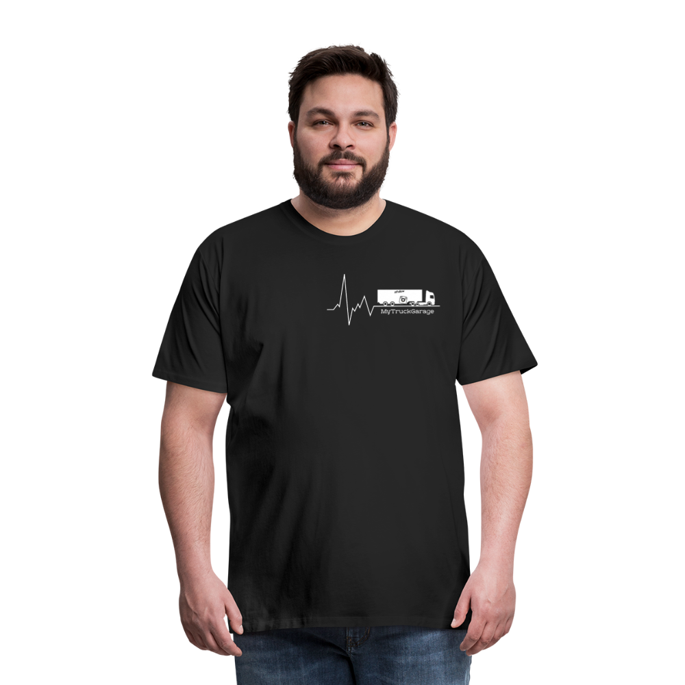 Männer Premium T-Shirt - Schwarz