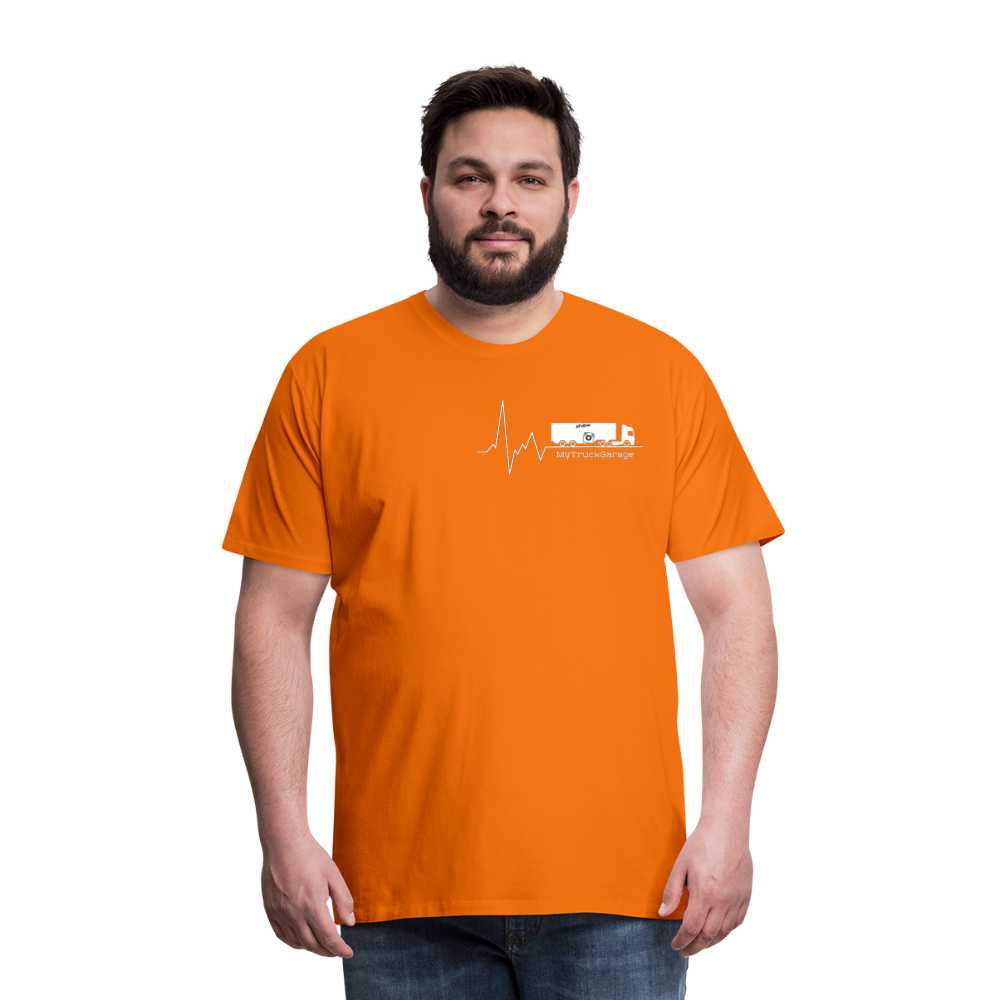 Männer Premium T-Shirt - Orange