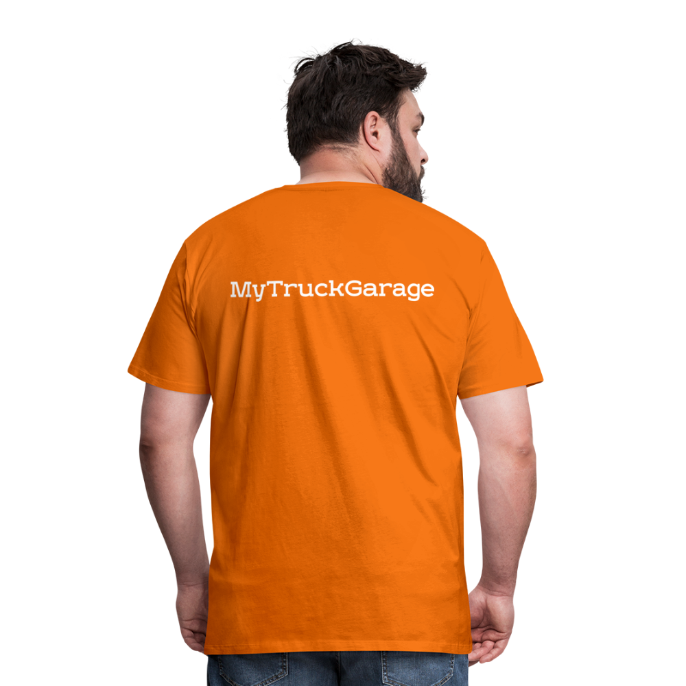 Männer Premium T-Shirt - Orange