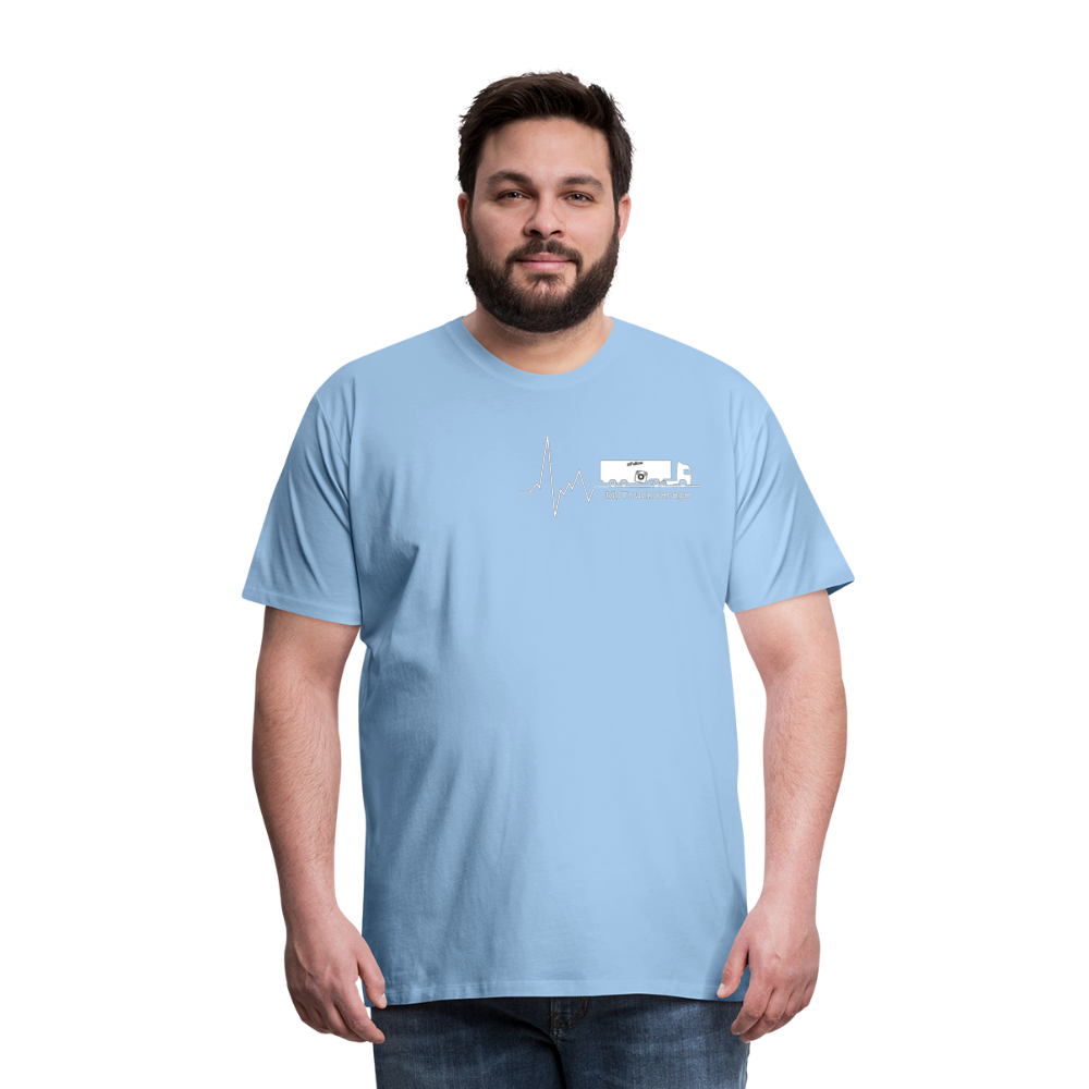 Männer Premium T-Shirt - Sky