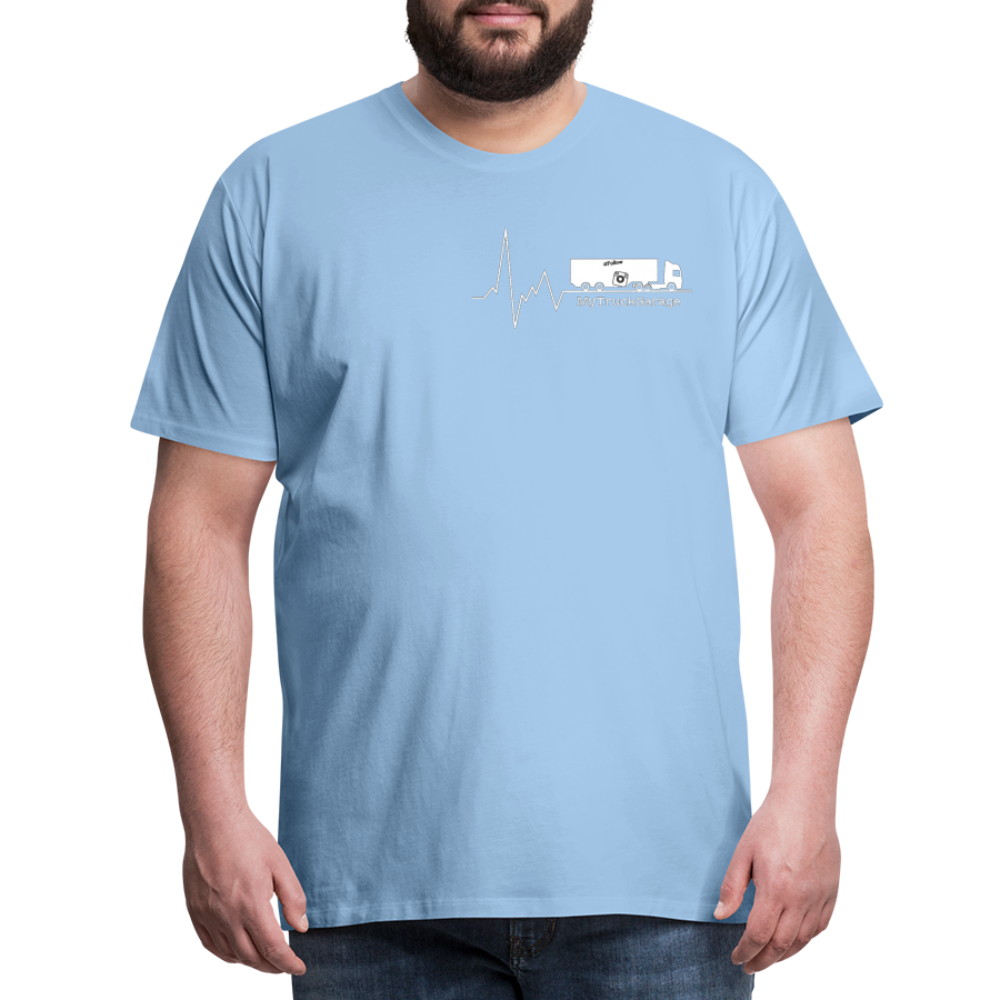 Männer Premium T-Shirt - Sky