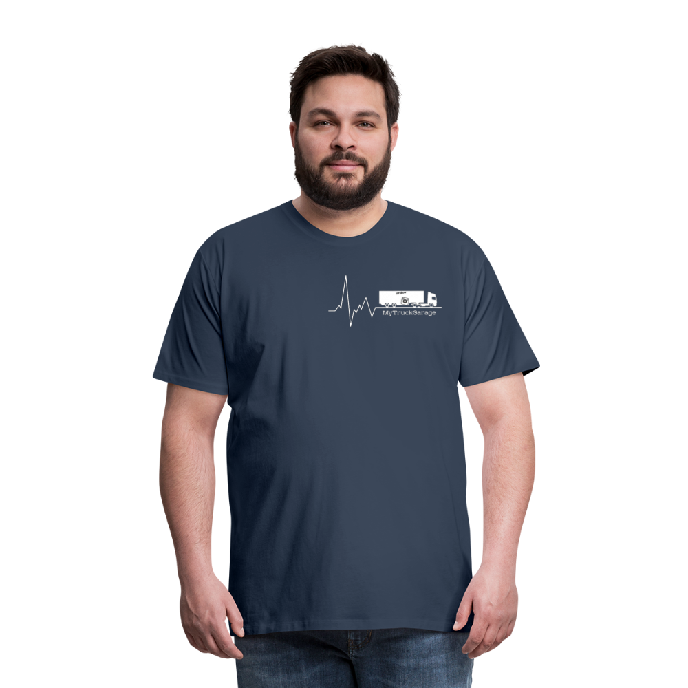 Männer Premium T-Shirt - Navy
