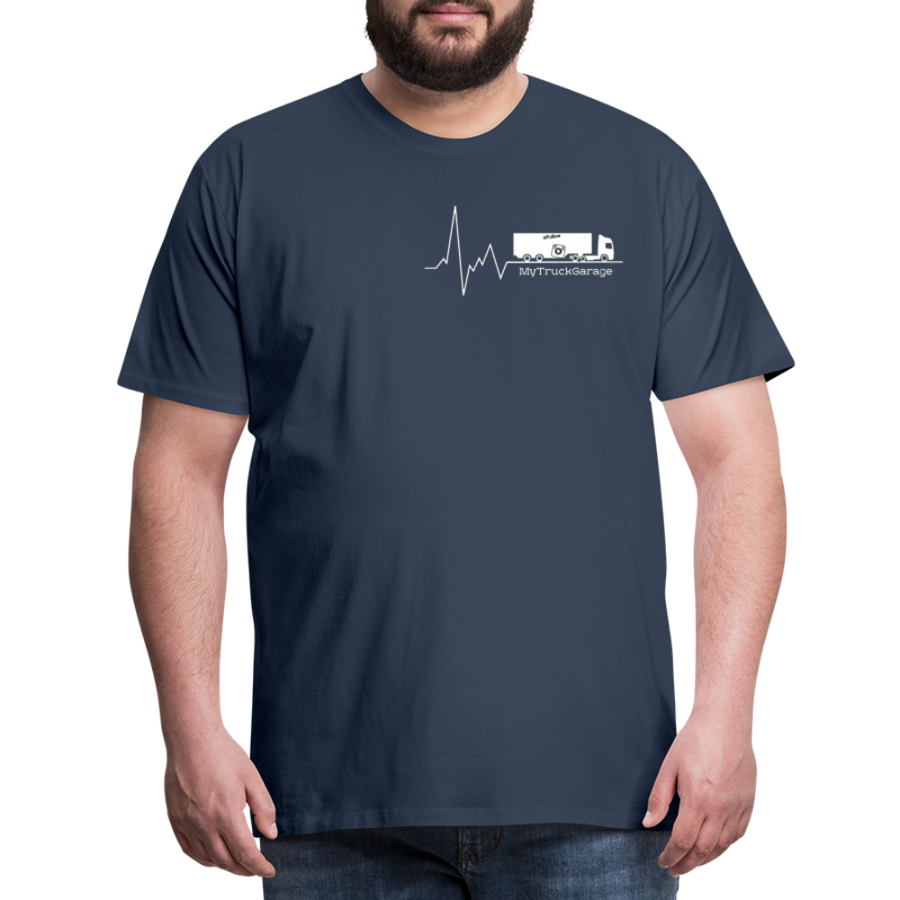 Männer Premium T-Shirt - Navy