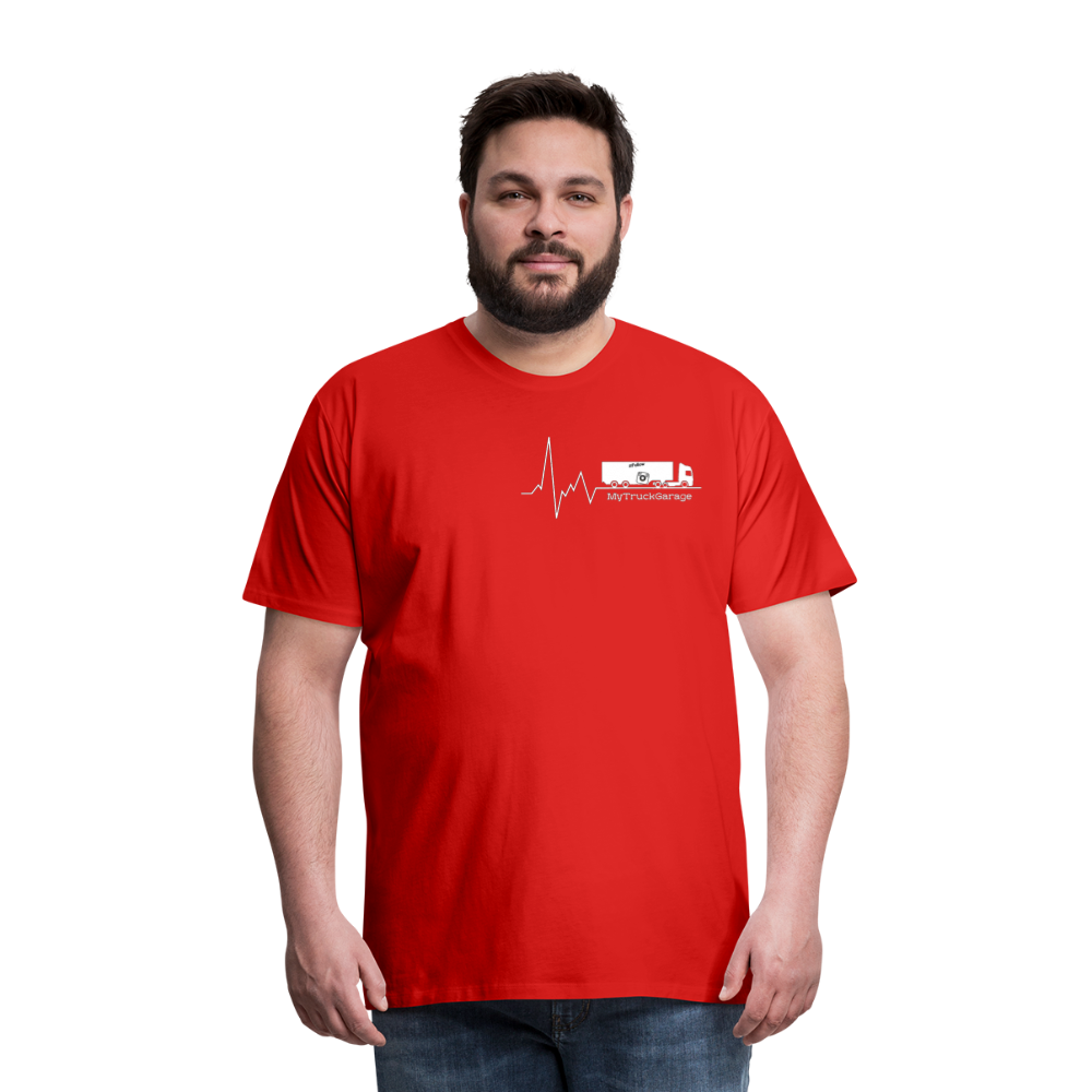 Männer Premium T-Shirt - Rot