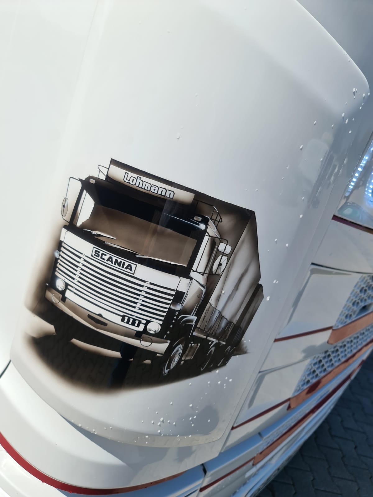 Scania wind deflector for S-Series NG