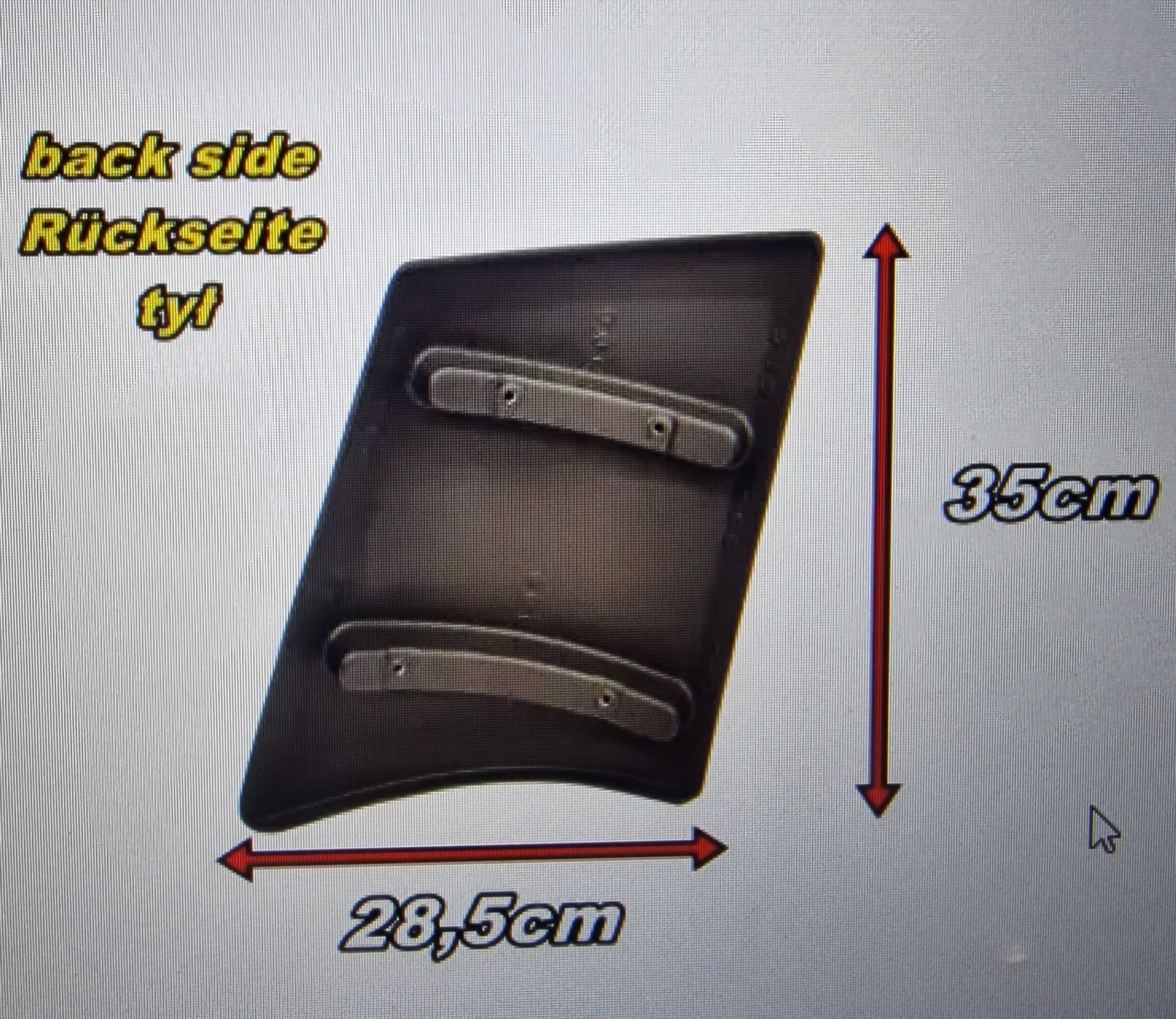 Scania R NG wind deflector