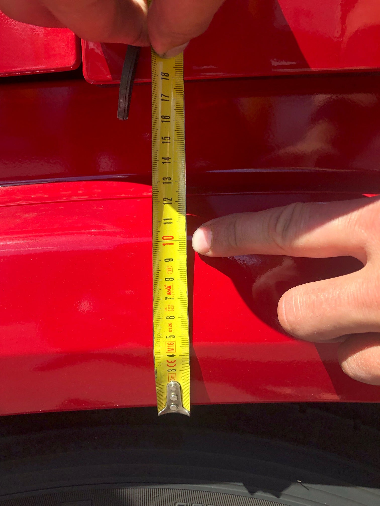 Scania NG fender extension