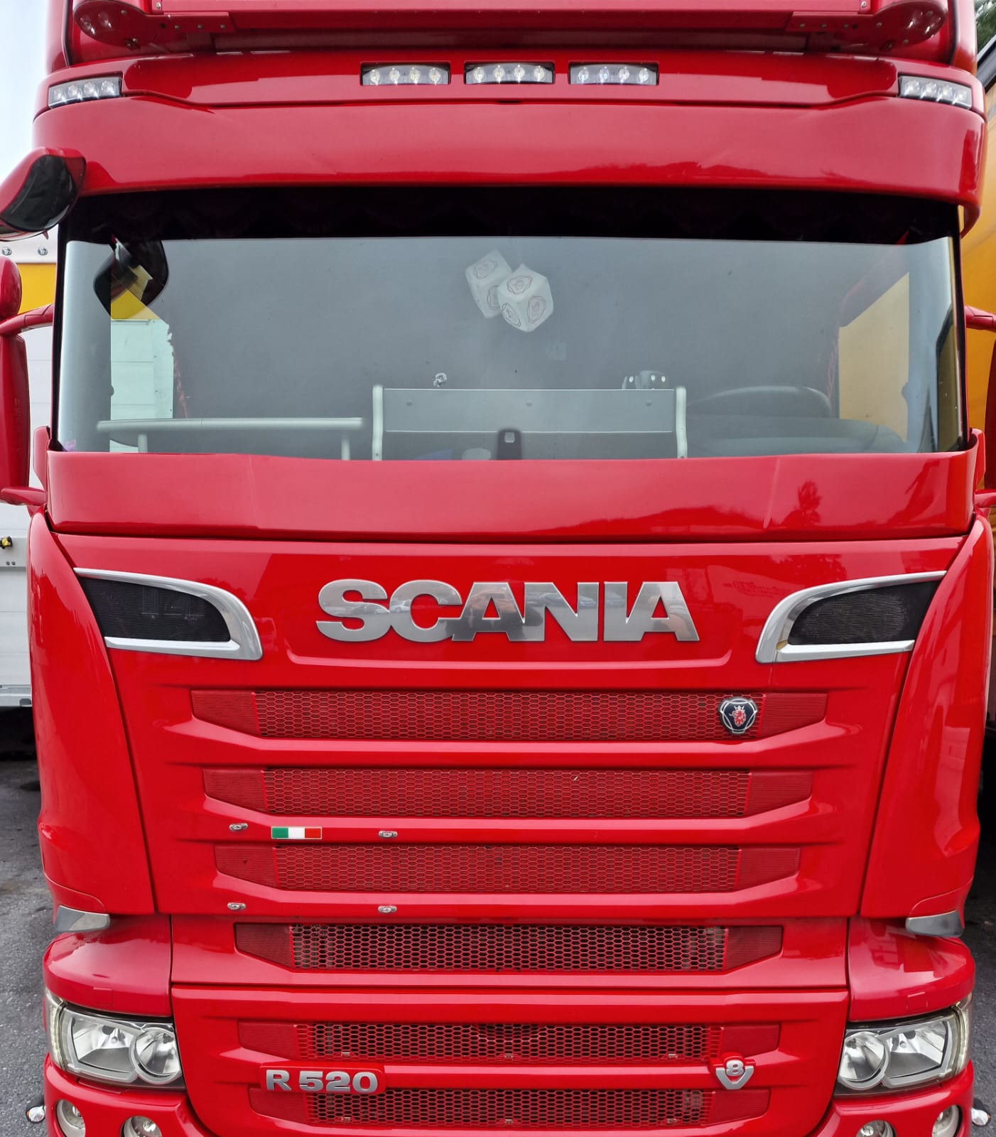 Scania R window grille