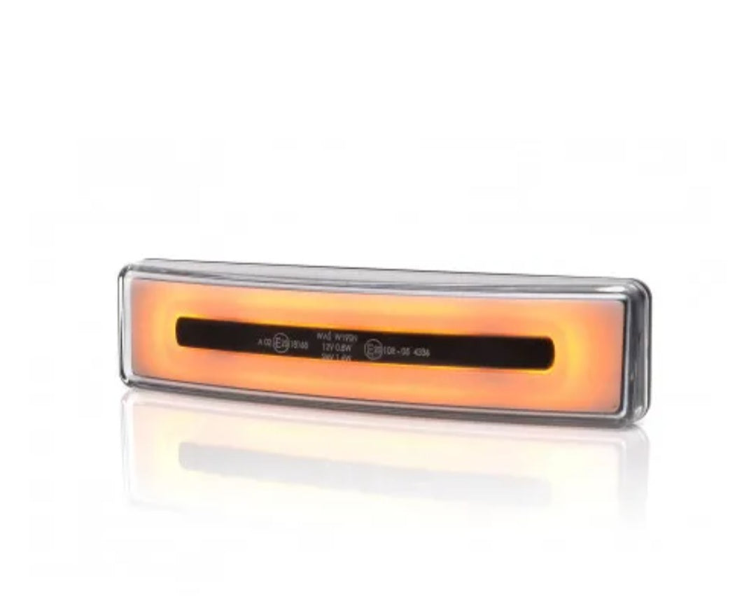 Orange or white position light