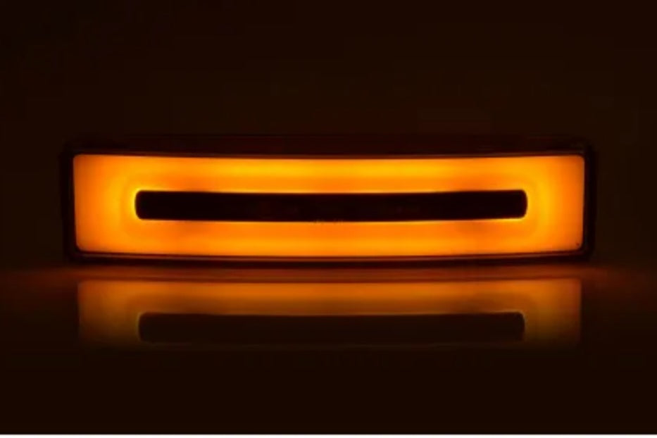 Orange or white position light
