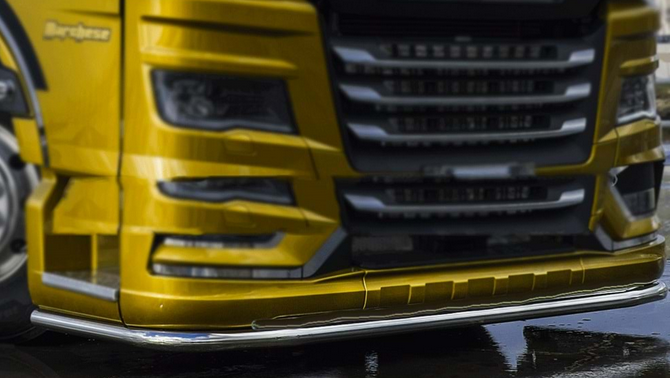 MAN NG 2021 STAINLESS STEEL BUMPER PROTECTION TUBE